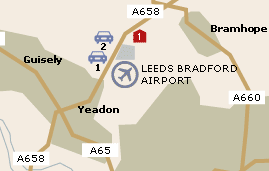 Leeds Bradford Airport UK