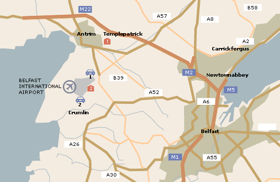 Belfast Map 